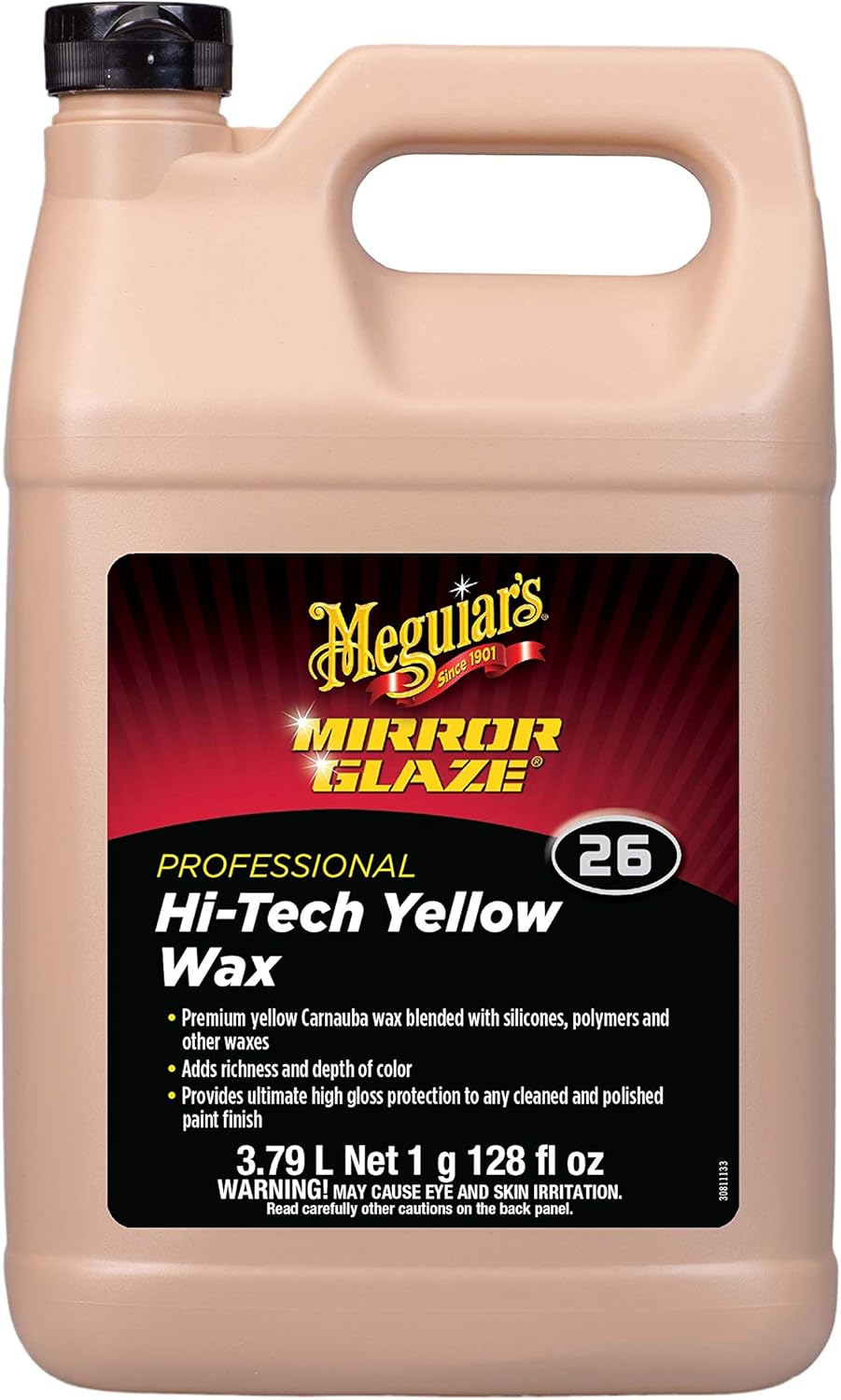 Meguiar'S M26 Mirror Glaze Hi-Tech Yellow Wax - 16 Oz. image number 3