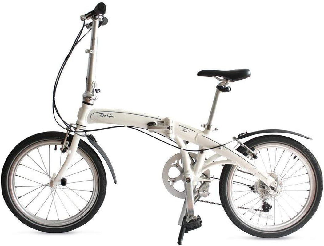 Vincita Folding Bike Mudguard Fender Set Include Front and Rear for Small Wheel, BMX, 20" Bicycles - Black Color, Quick Release, Easy to Install - Clip on Bike Fenders - Bicycle Accessories image number 4