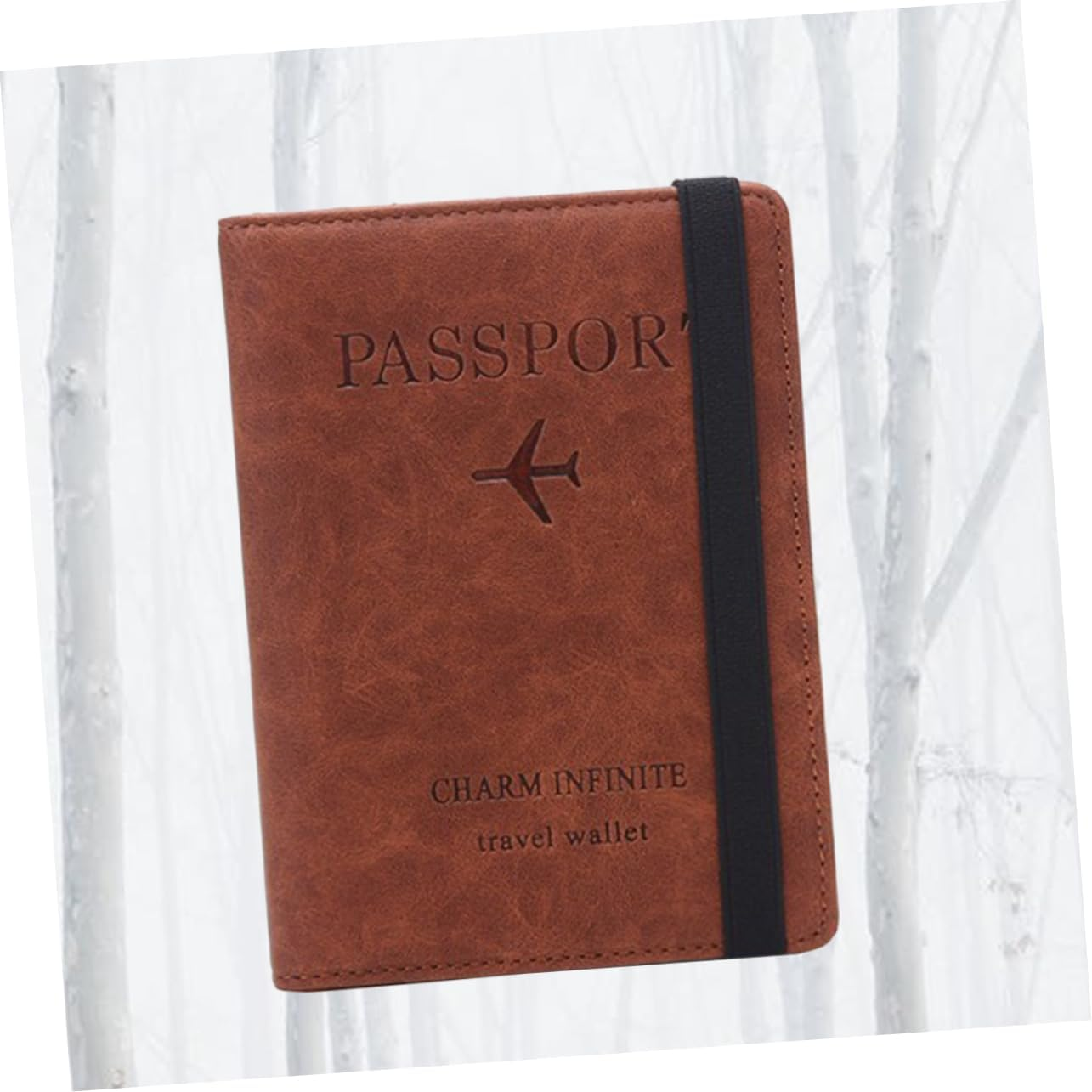 BUTIFULSIC Leather RFID Passport Wallet Women'S Handbag Rfid-Blocking Case Multi-Purpose Storage Bag Id Holder Credit Card Pocket for Friends image number 2