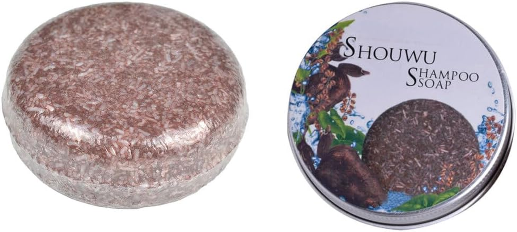 EUIOOVM Hair Volumizing Moisturizing Shampoo Bar - Improve Hair with Nutritional Essence Hair Darkening Shampoo Bar image number 6