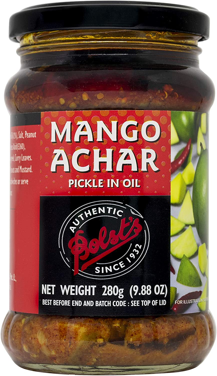 Bolst'S Mango Achar, 280 G