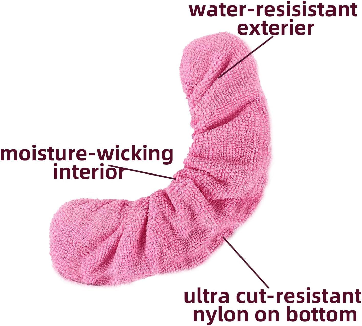 1 Pair Ice Skate Blade Covers, Suitable for Hockey & Figure Skates, Unisex Adult/Youth/Kids, Soft Protector Soaker Guards, Figure Skating Accessories & Safety Covers image number 6