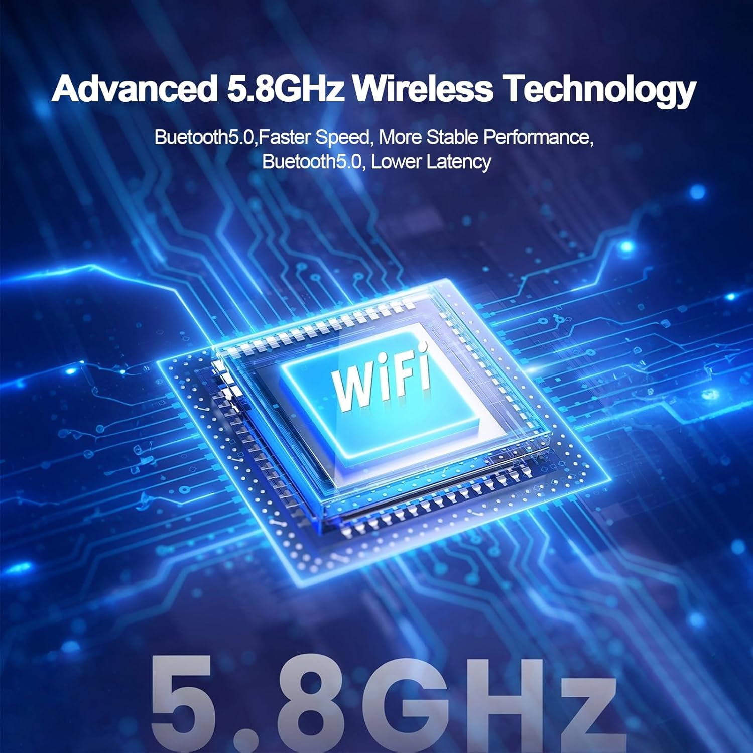 Wireless Carplay Adapter for Iphone, 5Ghz Wifi Mini Size with Extension Usb-C/Type-C,Stable Control & No Delay,Plug & Play, Fast, Stable, Connection, Easy Use Car Play for Iphone 6+, Ios 10+ image number 6