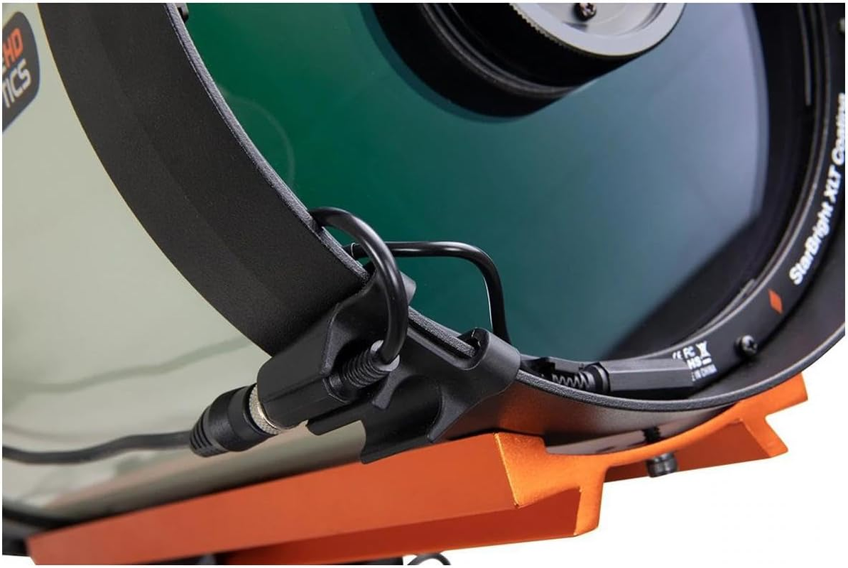 Celestron - Dew Heater Ring - Aluminum Dew Prevention - Compatible 8'' Schmidt-Cassegrain, Edgehd, RASA Telescope, Black, 94051 image number 2