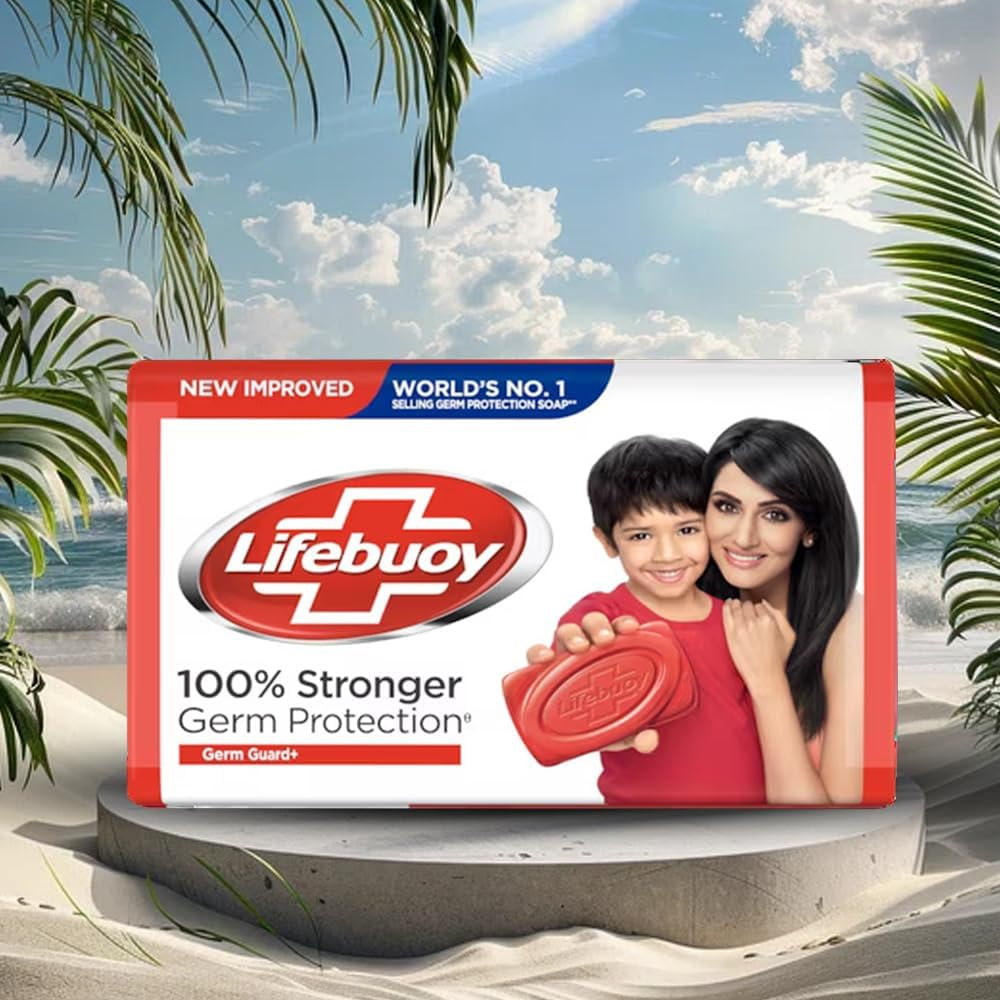 Lifebuoy Total Red Soap, 16-Count - 44 Grams Each image number 3