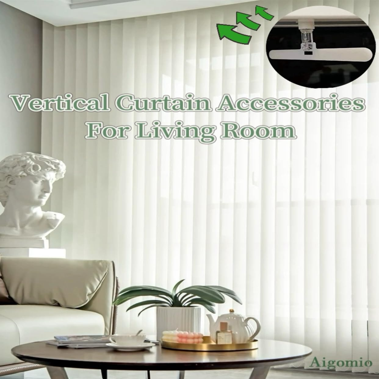 20PCS Blind Slat Top Hangers 89MM / 3.5INCH Vertical Blind Top Hangers Double Hole Window Slat Holder Vertical Blind Accessories Top Holders Spares (White) (89MM)