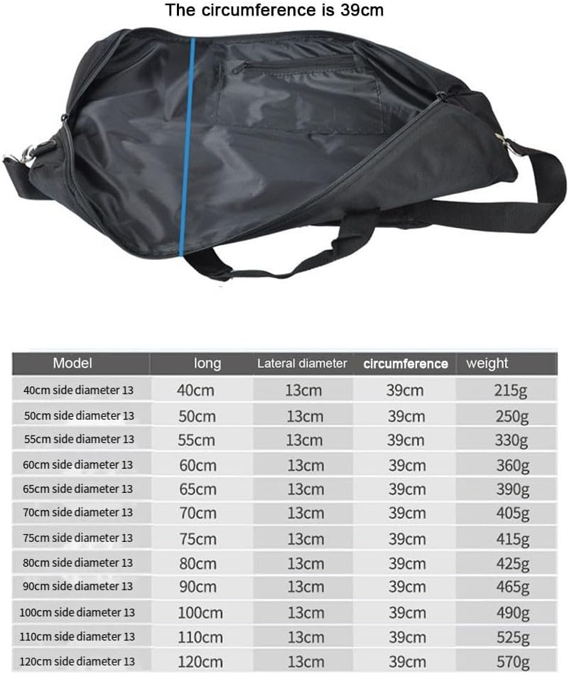 40-120Cm Tripod Bag, Padded Waterproof Carrying Case, for Studio Light Stand Cover, Photography Monopod Camera Tripod Stand Bag(90Cm)