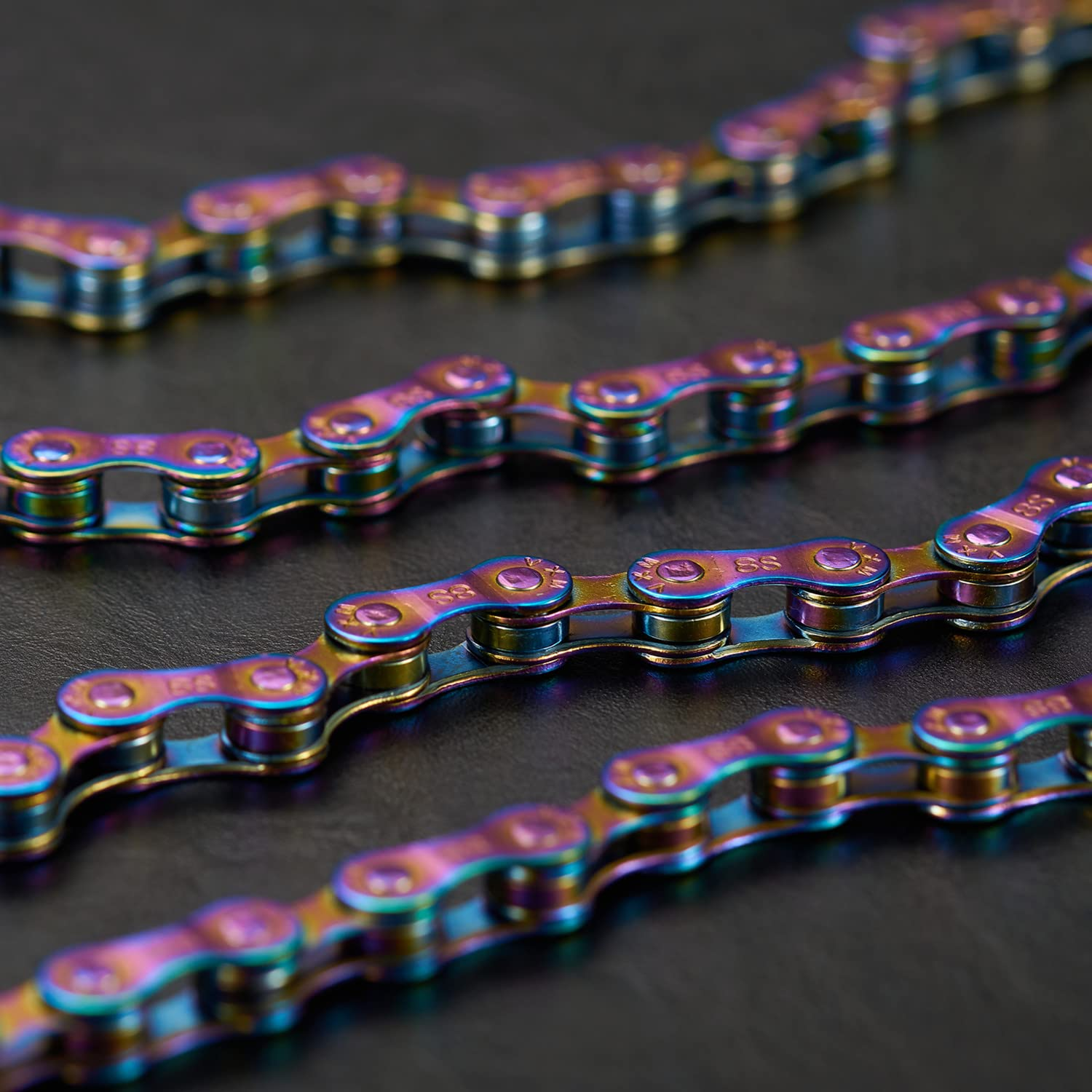 YBEKI Bike Chain 6/7/8/910/11 Speed Bicycle Chain 116 Links (6/7/8 Speed, Multicolour, 1) image number 4