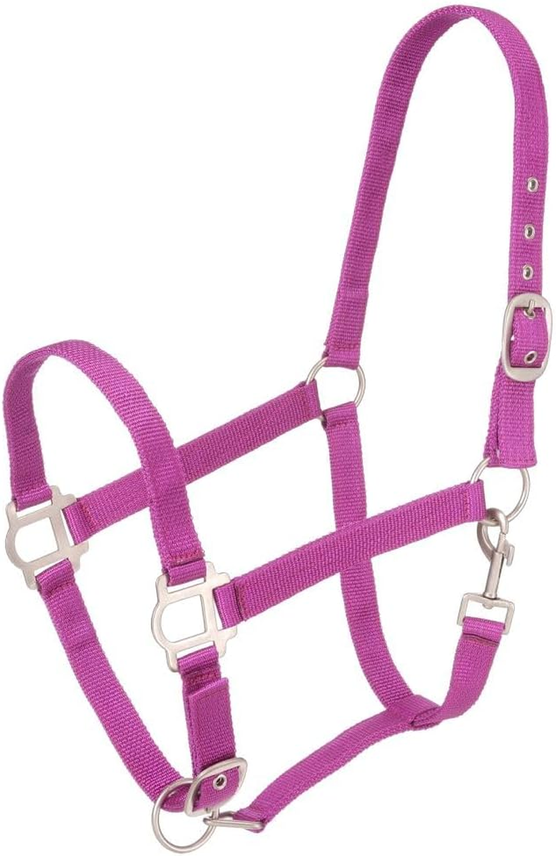 Tough 1 Tough-1 Nylon Halter with Satin Hardware