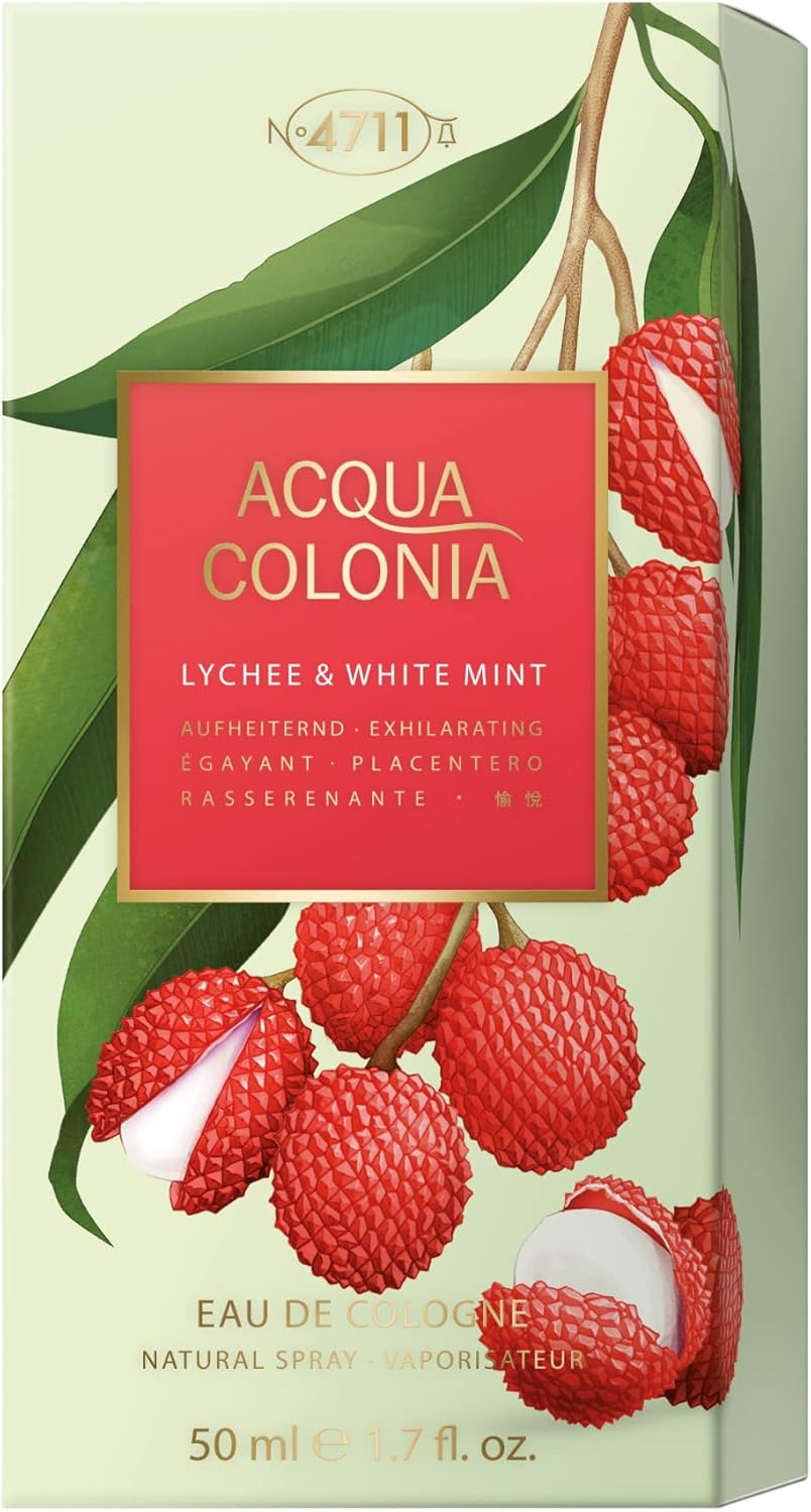 4711 Acqua Colonia - Lychee and White Mint by Muelhens for Unisex - 1.7 Oz EDC Spray image number 3