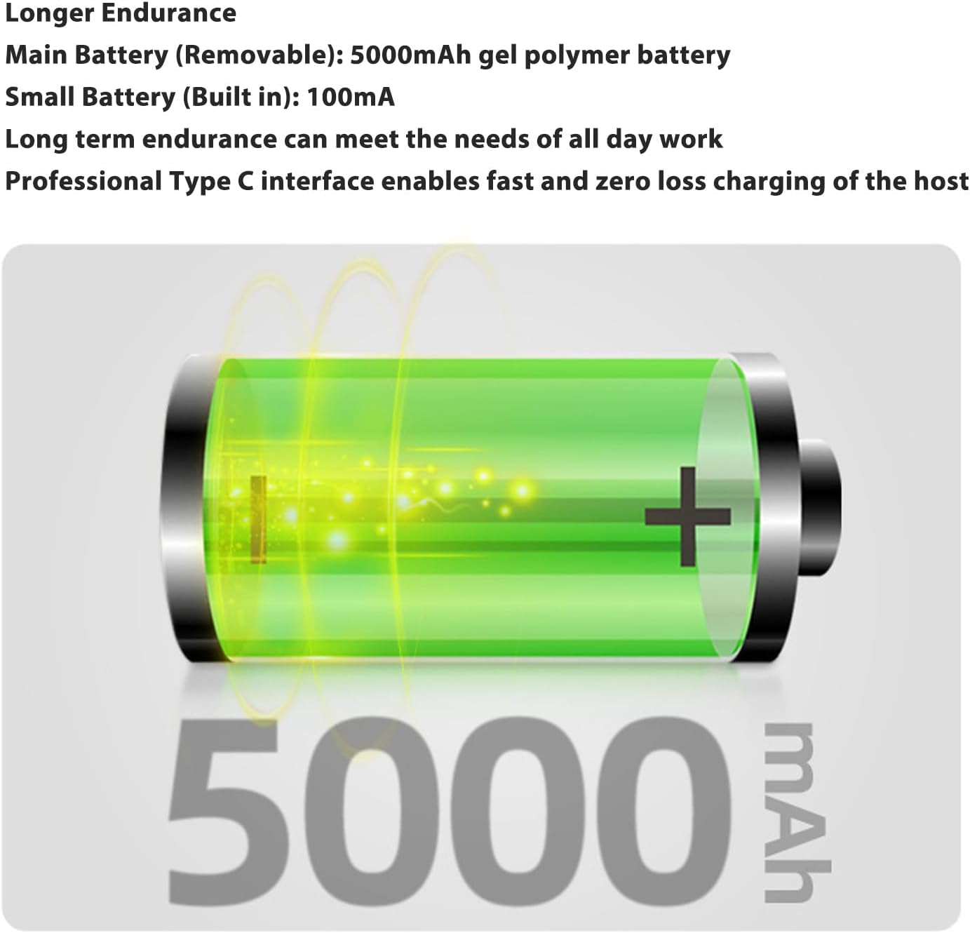 Handheld Data Terminal Mobile Computer, Android 11 Handheld Computer 4G Wifi Bluetooth 1D 2D Barcode Scanner, 3GB AM and 32GB ROM, Inventory Scanner for Warehouse image number 4