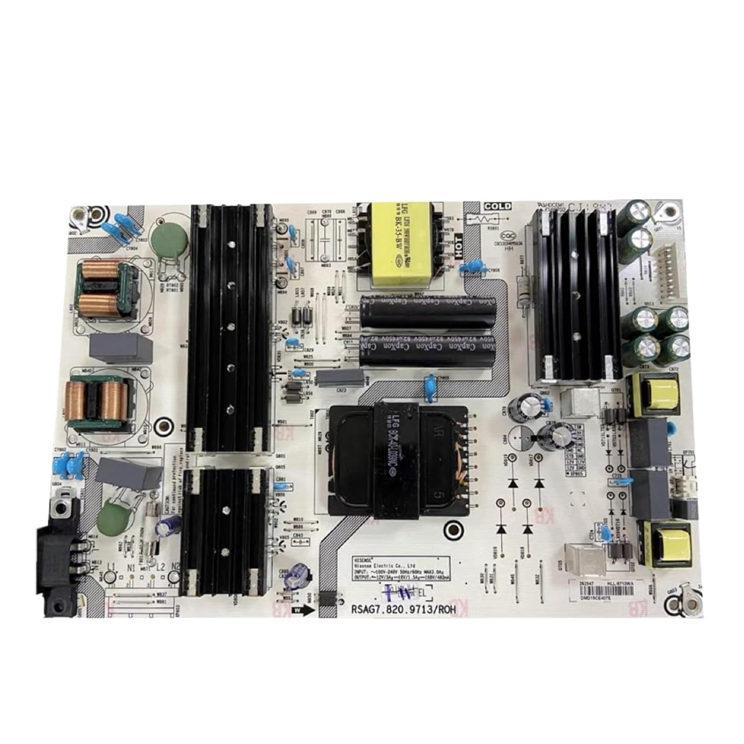Compatible for Hisense， 65V1F-PRO TV Power Board RSAG7.820.9713/ROH Has Been Tested. image number 3