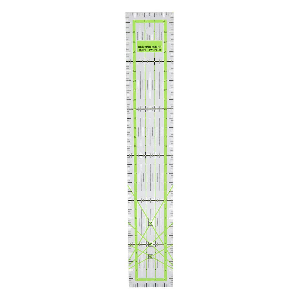 Fdit Sewing Ruler, 5X30Cm High Transparent Tailor Cutting Tool image number 1