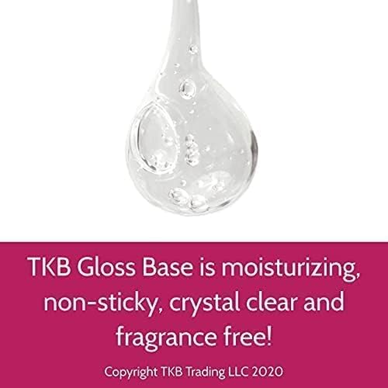 TKB Lip Gloss Base | Clear Versagel Base for DIY Lip Gloss, Mineral-Oil-Free| Made in USA (11 Ounce (Pack of 2)) image number 6