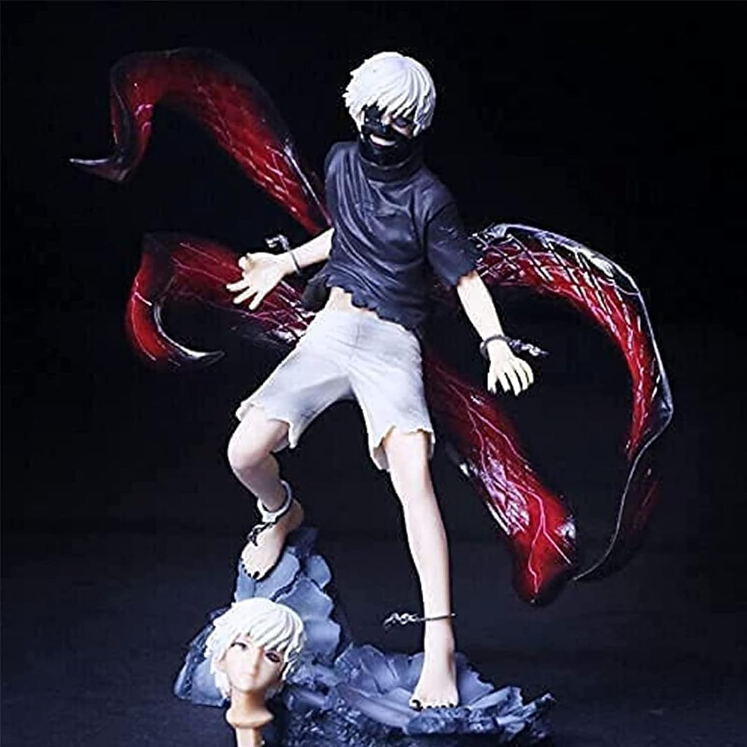 Anime Tokyo Ghoul Action Figure Awakened Ver Toy Doll Statue 3D Model - Hight 23Cm Anime Fans Lovers Desktop Decoration Gift image number 3