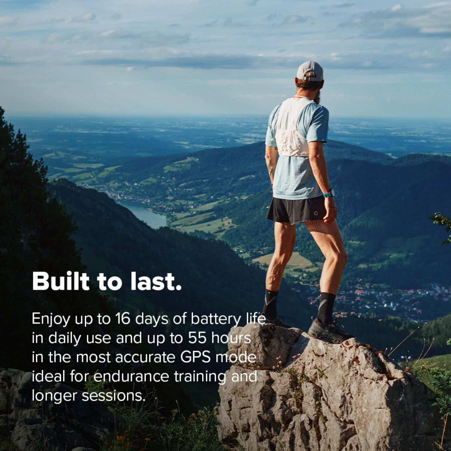 SUUNTO Race 2 GPS Sport Watch, 49Mm 1.5' AMOLED Touchscreen, Sleeker and Lighter Design, 16-Day Battery Life, Offline Maps, Accurate Navigation, 115+ Sport Modes, Wave Blue