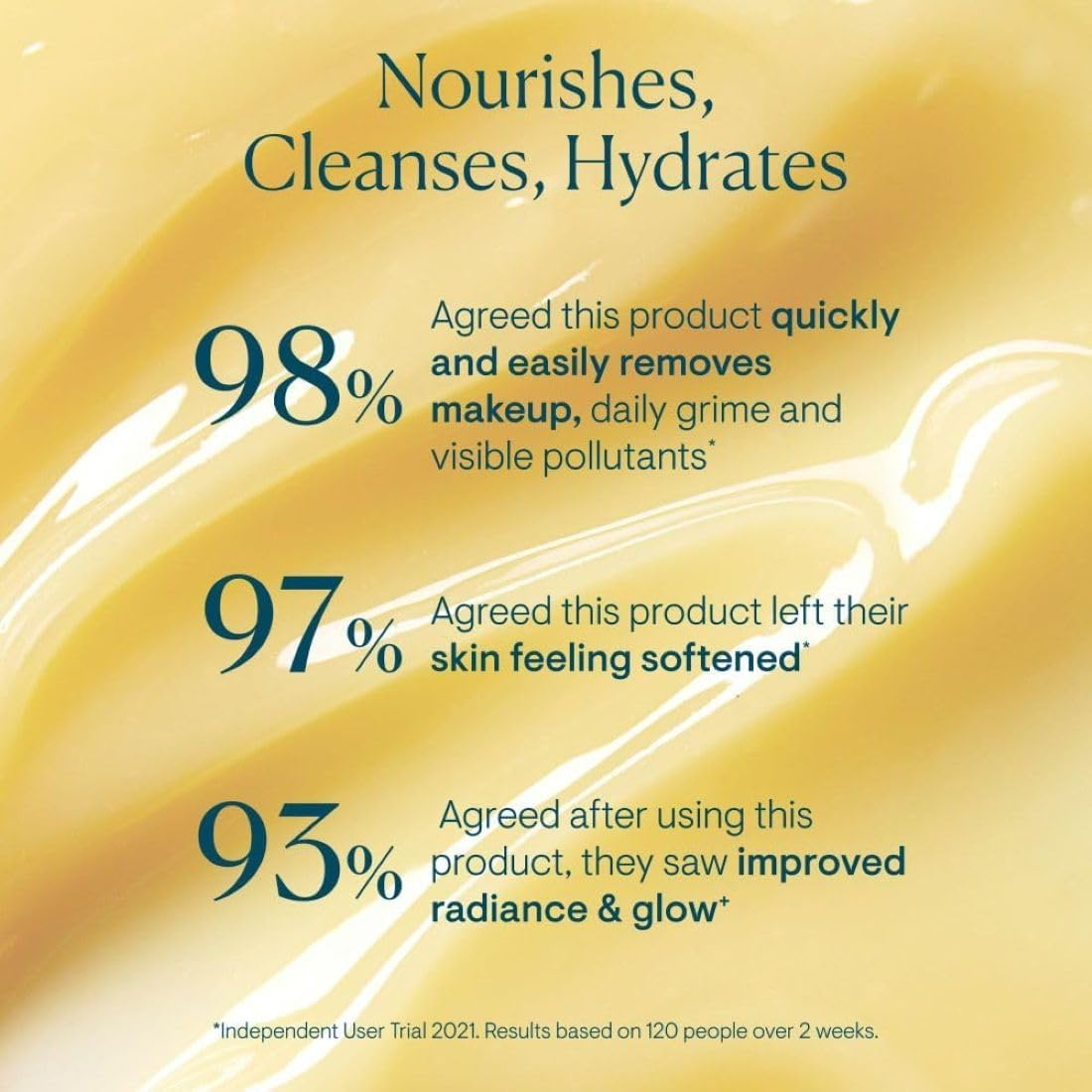 ELEMIS Pro-Collagen Cleansing Balm, 3In1 Melting Facial Cleanser for Deep Cleansing Wash, Infused with 9 Nourishing Essential Oils, Daily Moisturising Makeup Remover for Clean, Glowing Skin image number 1