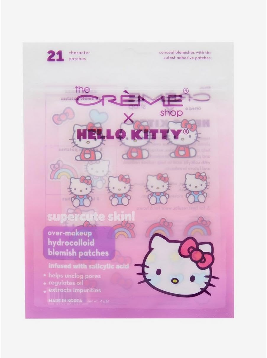 The Cr&egrave;me Shop the Creme Shop X Hello Kitty Supercute Skin! Over-Makeup Hydrocolloid Blemish Patches
