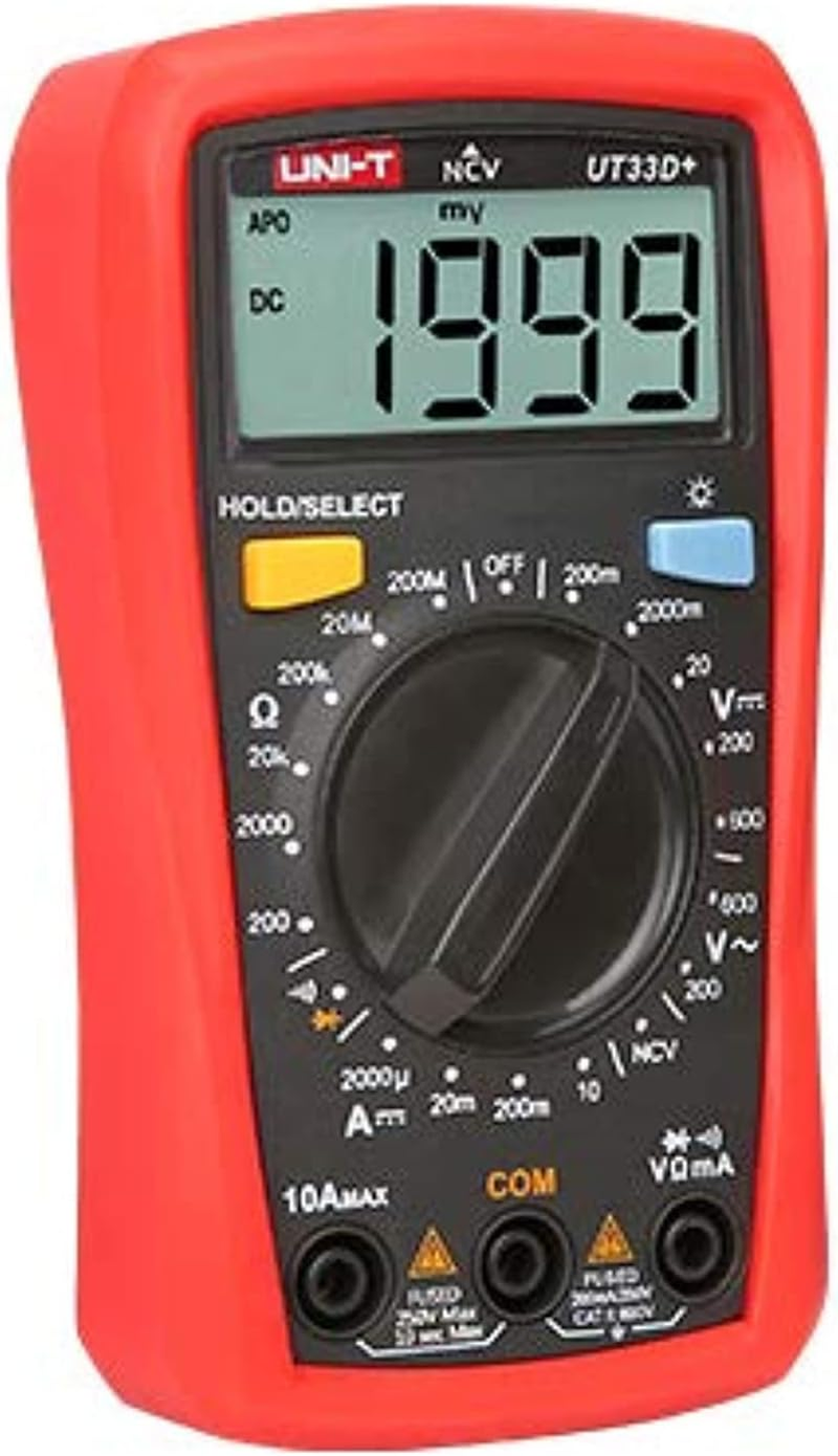 Uni-T UT33D+ Palm Size Digital Multimeter