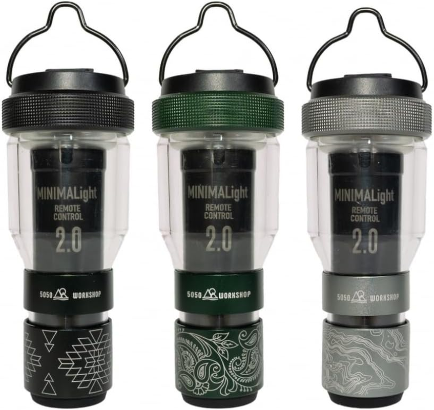 5050WORKSHOP TR8-5WS-4032 Lantern Minimalight Remote Control 2.0 Gray TOPO (H114 X W47 X D47 Mm) image number 6