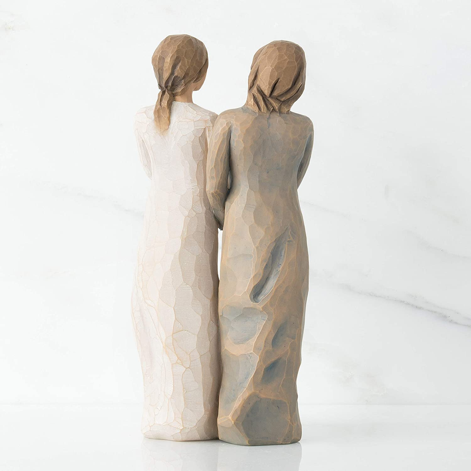 Willow Tree My Sister, My Friend, Walk with Me. and along the Way, We'Ll Share Everything, a Gift to Celebrate Supportive Friendships among Women, Sisters, Co-Workers, Sculpted Hand-Painted Figure image number 5