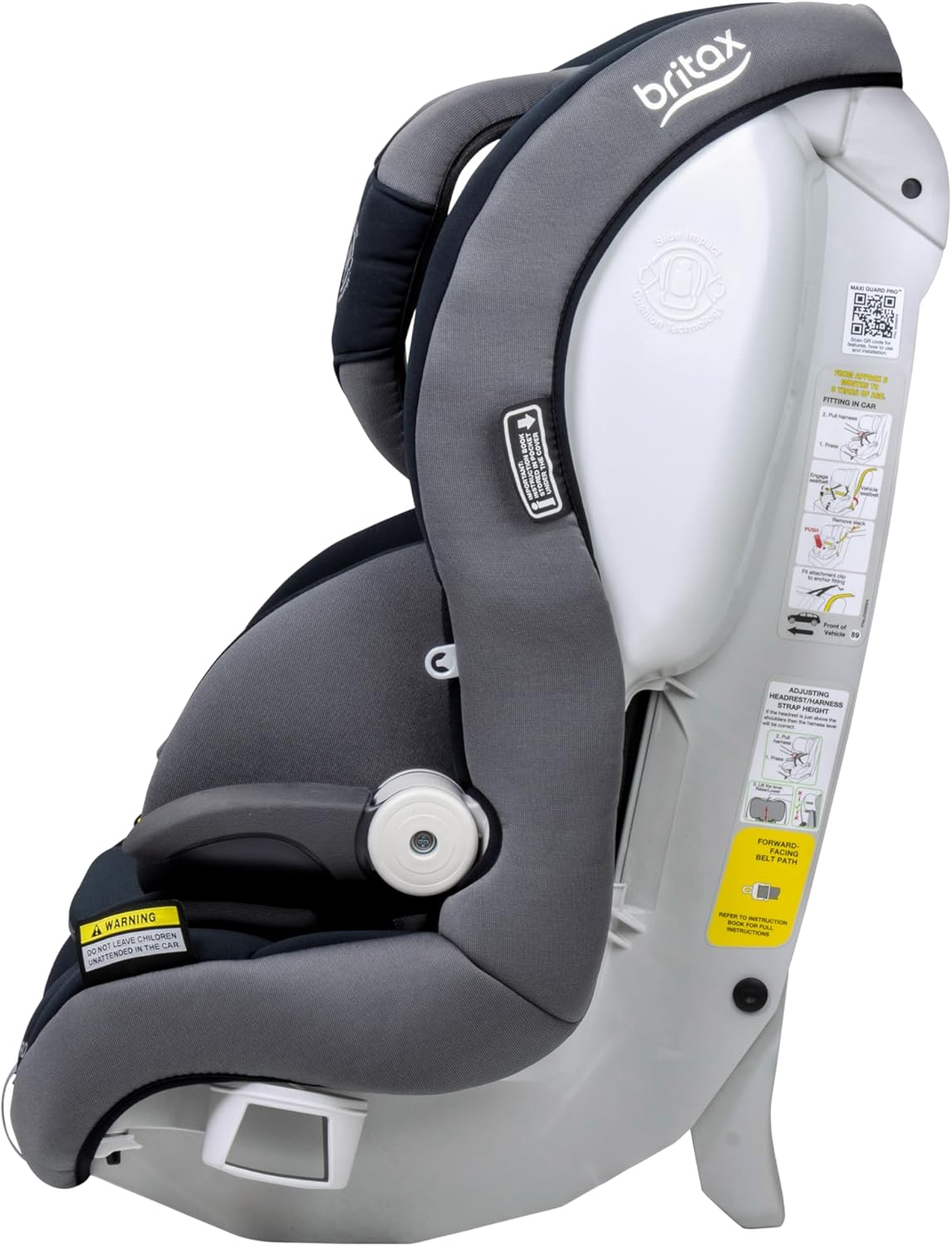 Britax Safe-N-Sound Maxi Guard Pro Harnessed Seat, Forward Facing with In-Built Harness, 6 Months &ndash; 8 Years, Kohl (8043) image number 3