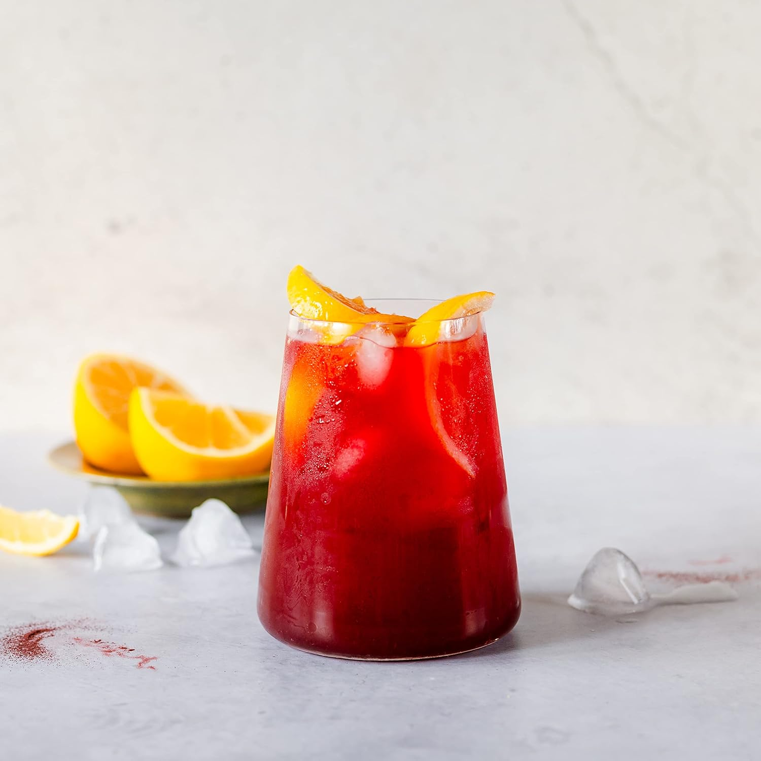 Erbology Organic Hibiscus Powder 90G - 45 Servings - Destress - Sustainably Sourced Straight from Farm in India - Small Batch - Vegan - Gmo-Free - Recyclable Glass Jar image number 3