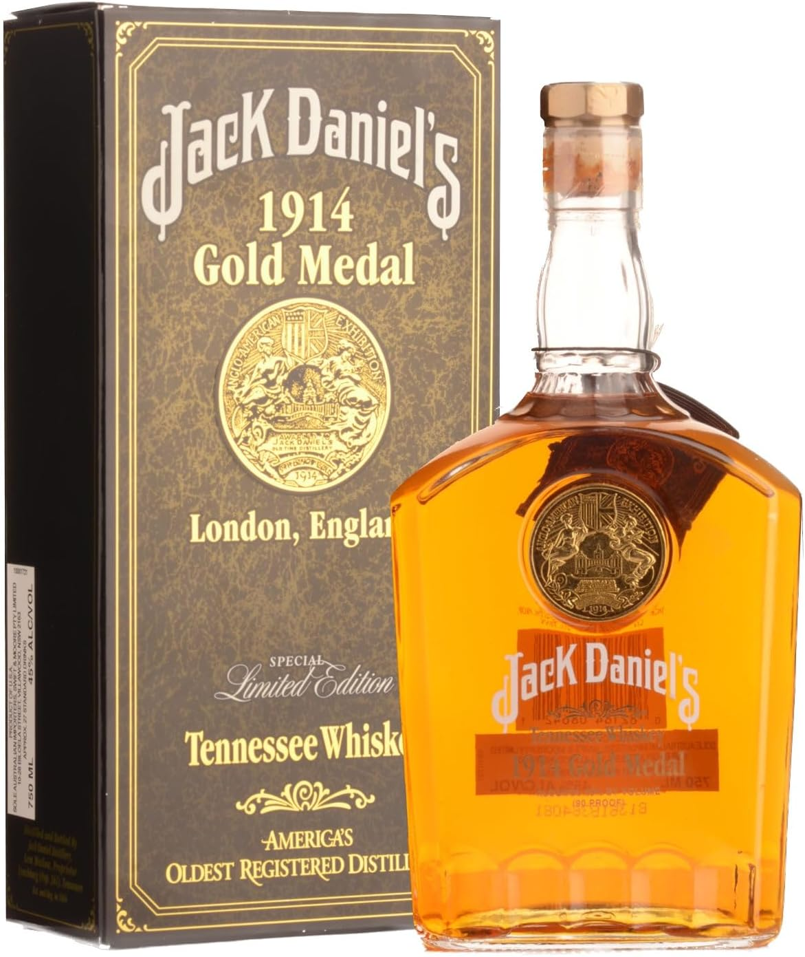 Jack Daniels 1914 Gold Medal Tennessee Whiskey 750Ml