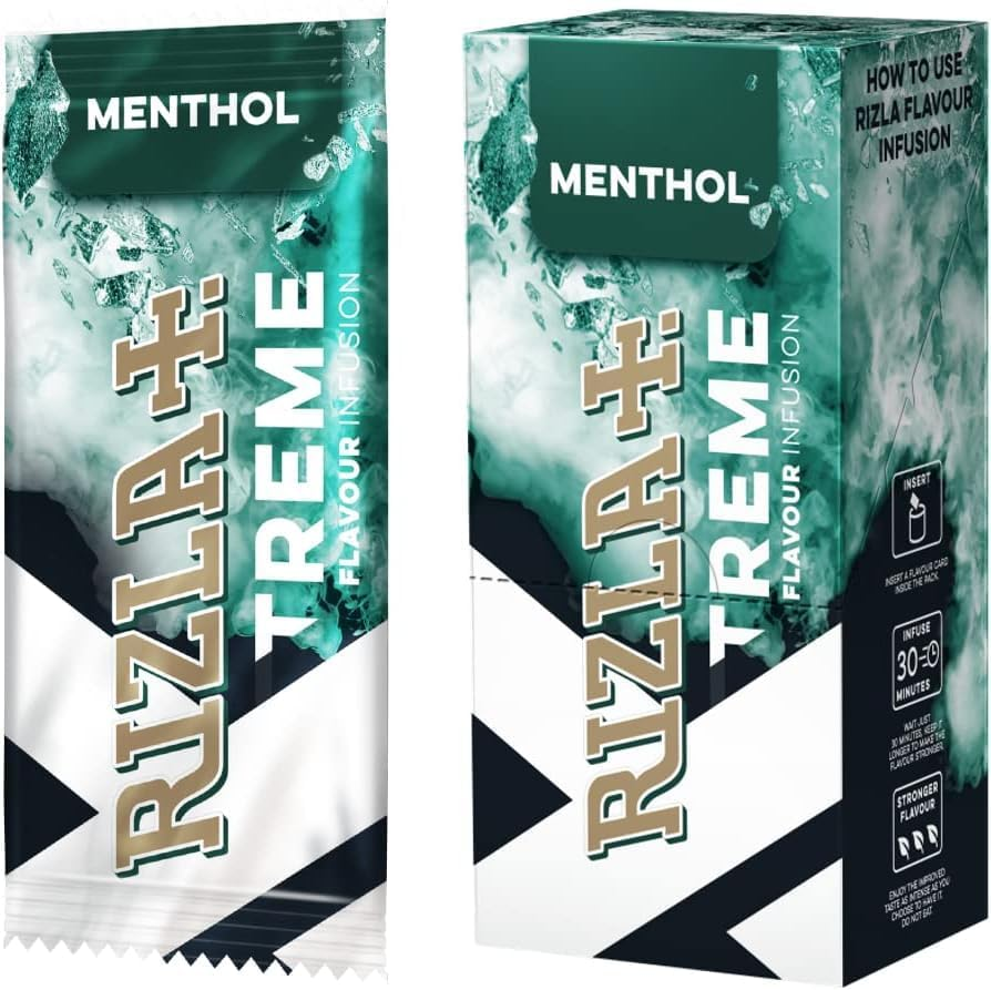 Rizla Extreme Menthol Flavour Cards 25 Packs/Cards image number 3