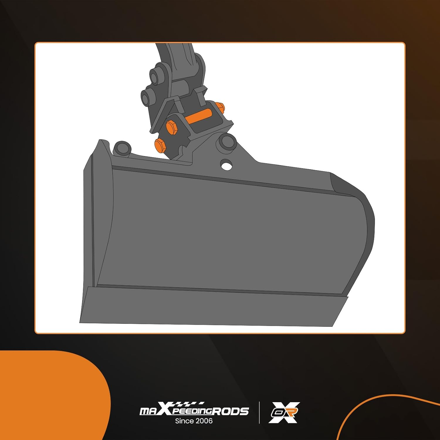 Maxpeedingrods Mini Excavator Pin Attachments 10.9 Grade 25Mm Pins for Backhoe Buckets Rakes image number 4