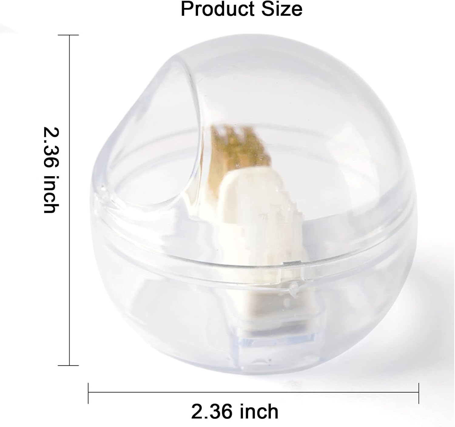 LXIANGN Nail Drill Bits Cleaning Brush Case Cleaner Tool with Clear Cover,Nylon Wire & Steel Wire for Cleaning Carbide/Ceramic Nail Drill Bits,Anti-Splash Design, Removable, Washable image number 5