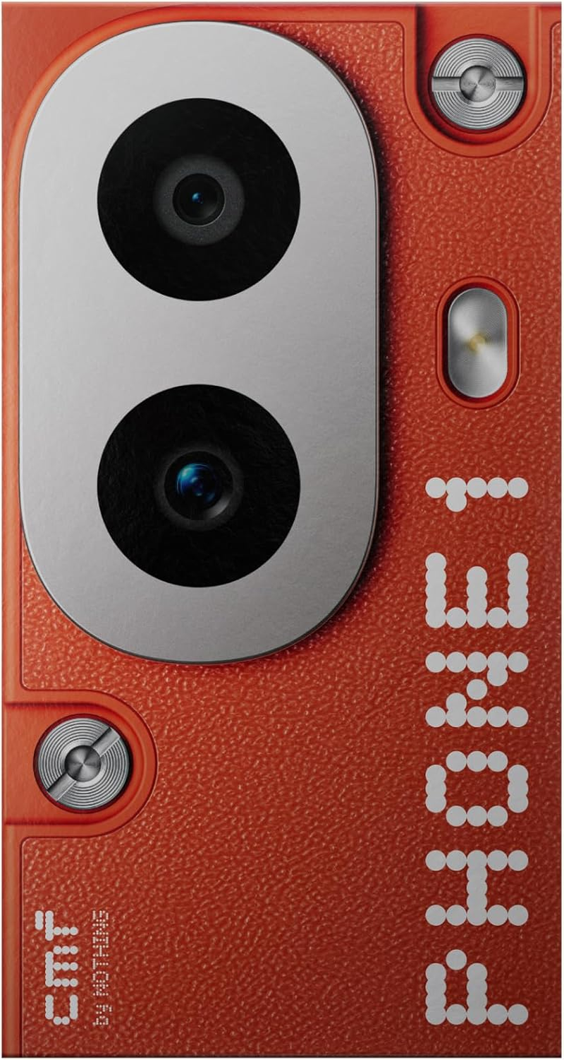 CMF Phone 1 8+128GB - Smartphone with 50MP Sony Rear Camera, 6.67 Inch AMOLED Display I Nothing Os 2.6 - Orange