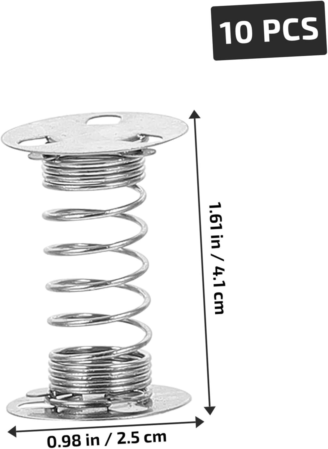 NUOBESTY Car Accessory 10Pcs Spring Gadgets Double Sided Car Dashboard Toy