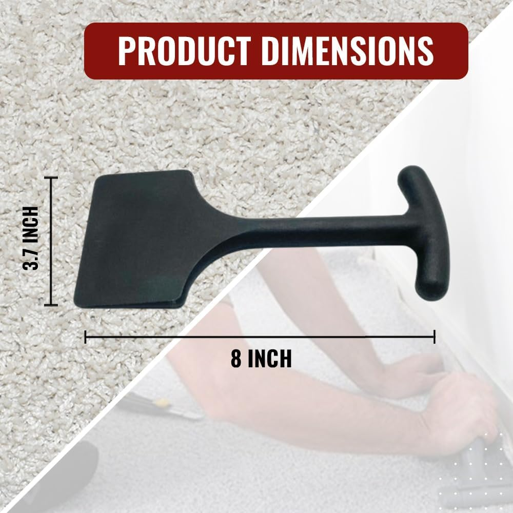 Zimpty ZY396 Wide Carpet Stair Tool (1PC Carpet Tucking Hand-Held Tucker Tool Plastic) image number 1