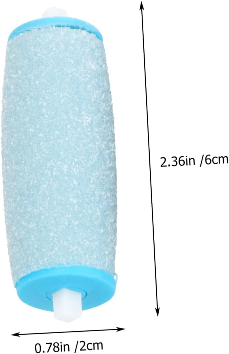 ELAYARD 10Pcs Foot Head Replacement Roller for Pedicure Exfoliating Wheelheads for Dead Skin Cuticles Removal image number 1