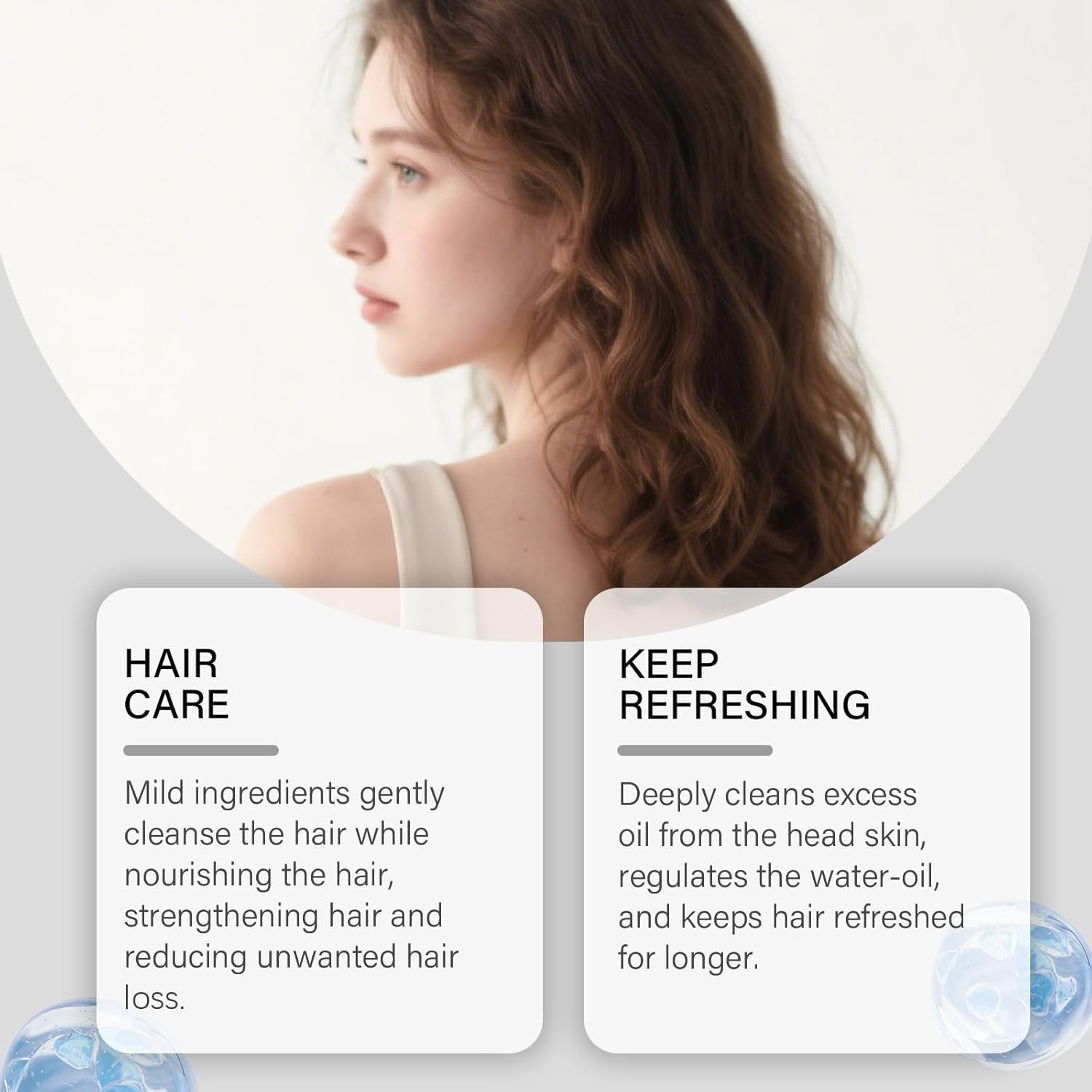 Natural Green Shampoo Bar, Platycladus Orientalis Leaves Soap, Gentle Hair Cleansing & Strengthening for Women and Men, Thickens & Dandruff Hair Care, Promotes Growth, Volumizing (2Pcs) - 2Pcs image number 3