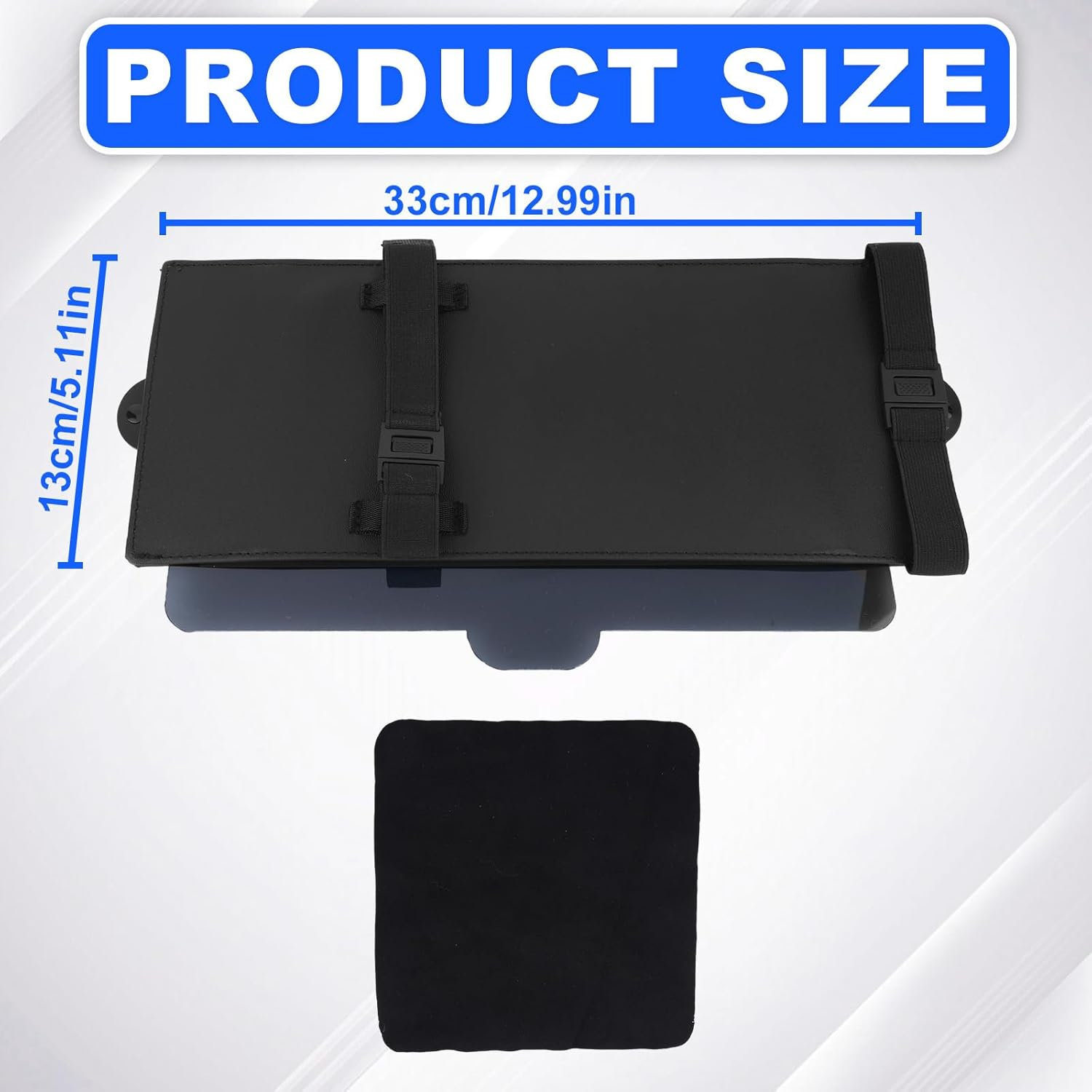 Sun Visor Extender for Car, Polarized Anti-Glare Car Visor Extender with PC Lenses Safe Driving Attachment for Sedans Suvs Vans Sports Cars image number 2