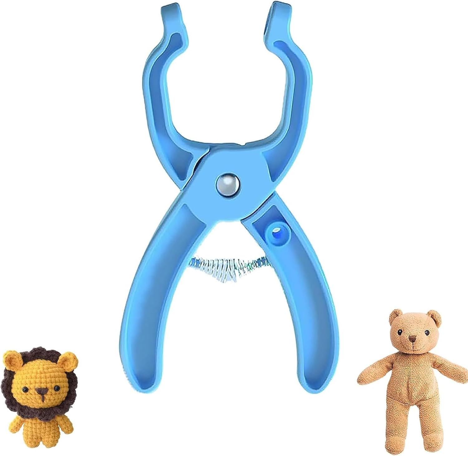 Safety Eye Auxiliary Tool, Safety Eyes Crochet Tools for Amgurumi Crochet & Stuffed 5-30Mm Animal Eyes Making Supplies Tool DIY Doll Making Supplies Kit image number 4