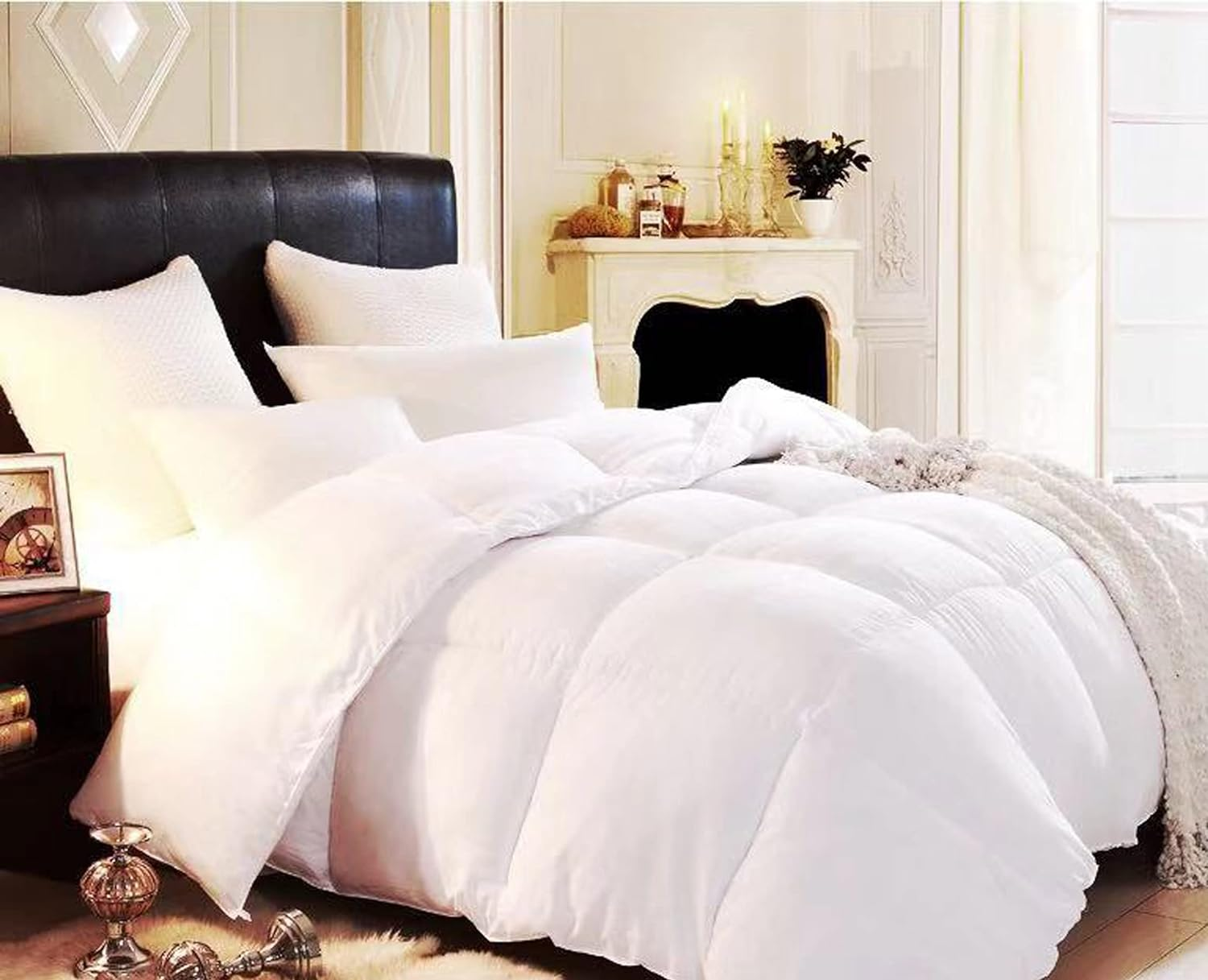 Ramesses 800GSM Ultra-Warm Winter Micofibre Quilt, Double image number 3