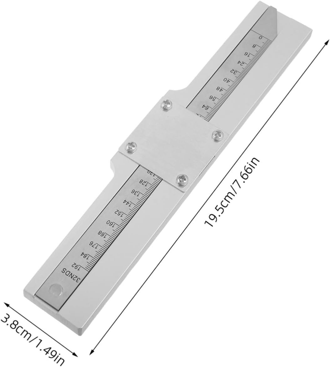 VINTORKY Auto Meter Gauge Set Tire Tread Depth Gauge Precision Measurement Tool image number 5