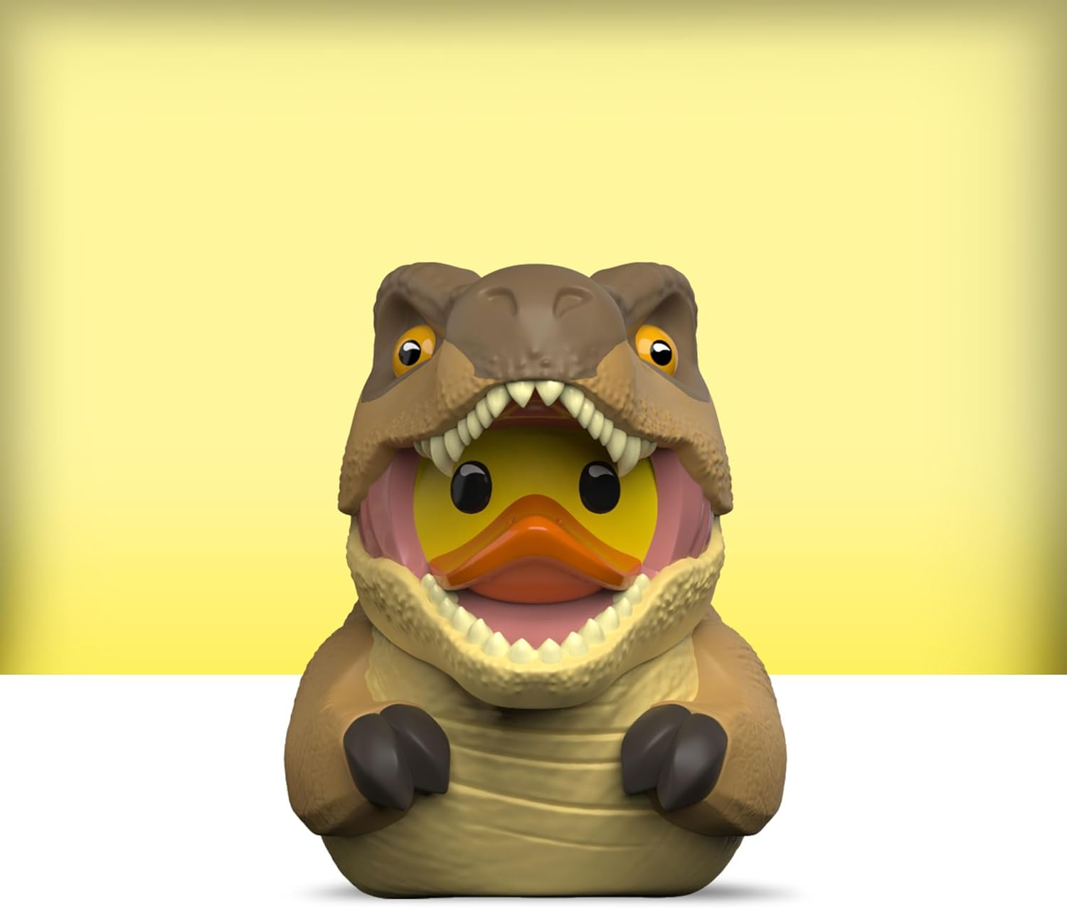 TUBBZ Mini: Jurassic Park - T-Rex Cosplaying Rubber Duck Vinyl Figure - T-Rex (Mini) image number 5