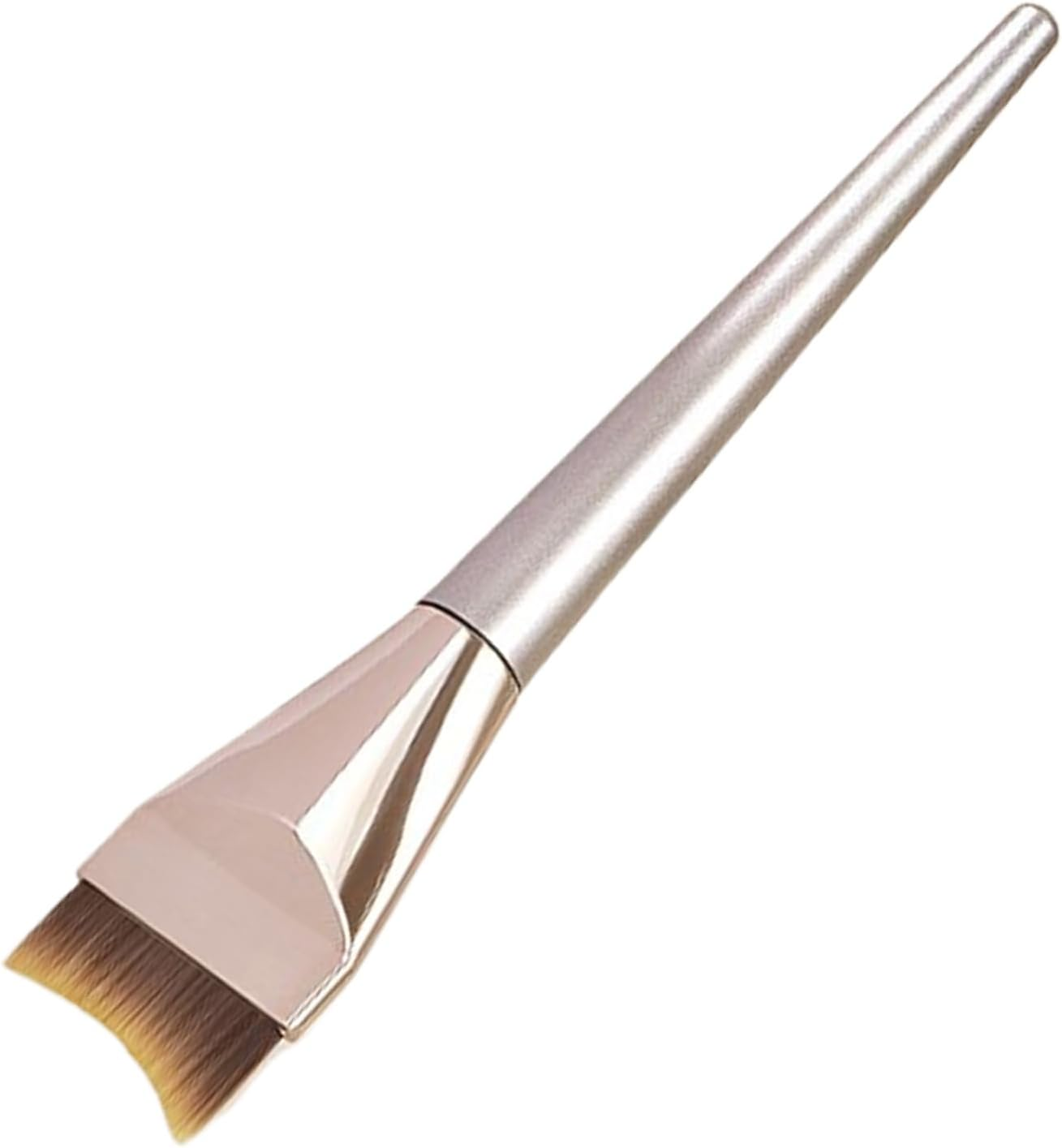 Flat Foundation Brush,Wet Dry Use Concealer Tool - Flat Top Foundation Brush - for Blending Liquid Cream Cheek Nose Face