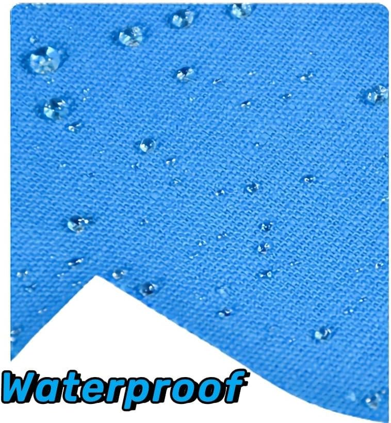 IKEEP Precut Kinesiology Tape for Knees, 10 Pcs - Knee Support & Stability, Knee Pain Relief Athletic Tape - Waterproof & Elastic, Breathable Hypoallergenic Latex-Free Tape, Blue image number 3