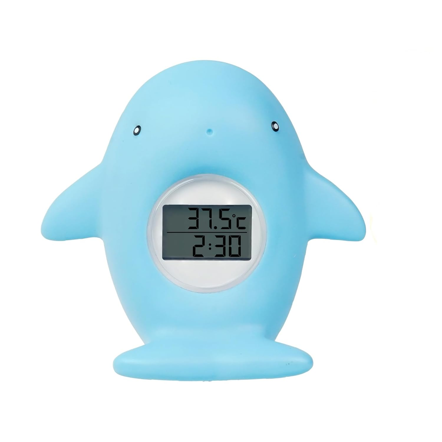 Baby Bath Thermometer, New Upgraded Digital Water Thermometer with 3 Color Backlight and Temperature Warning, Safe Bath Thermometer Floating Toy for Babies and Toddlers （Whales）