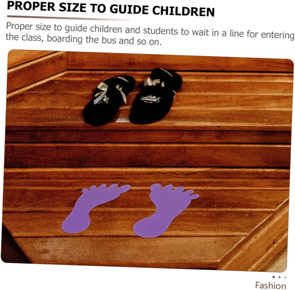 10Pairs Boy Girl Footprint Stickers PVC Decals for Kindergarten Floor Decor Safe Easy to Install Remove Suitable for Smooth Surfaces Mixed Color Design image number 5