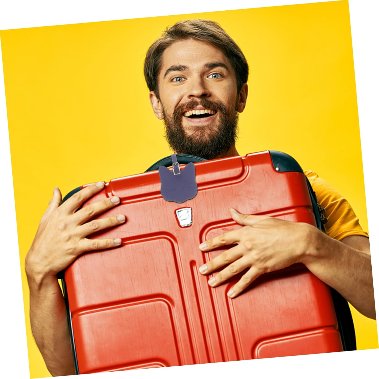 OATIPHO 12Pcs Luggage Tag for Suitcase Baggage Hanging Luggage Bag Tag Travel Suitcase Identify Travel Bag image number 1