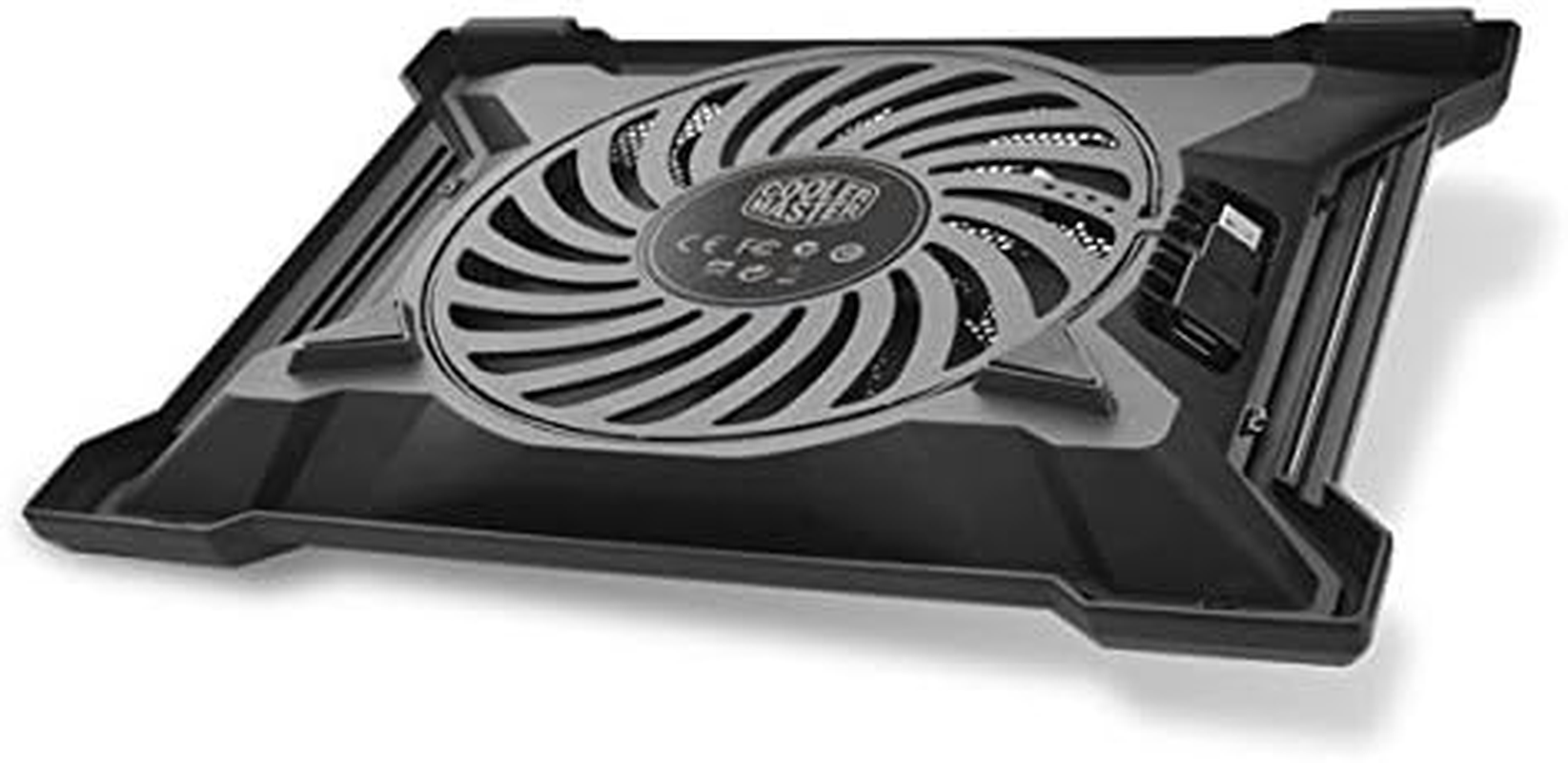 Cooler Master Notepal X-Slim II Laptop Cooling Pad 'Silent 200Mm Fan, Egonomic Design, Supports up to 15.6" Laptops' R9-NBC-XS2K-GP image number 2
