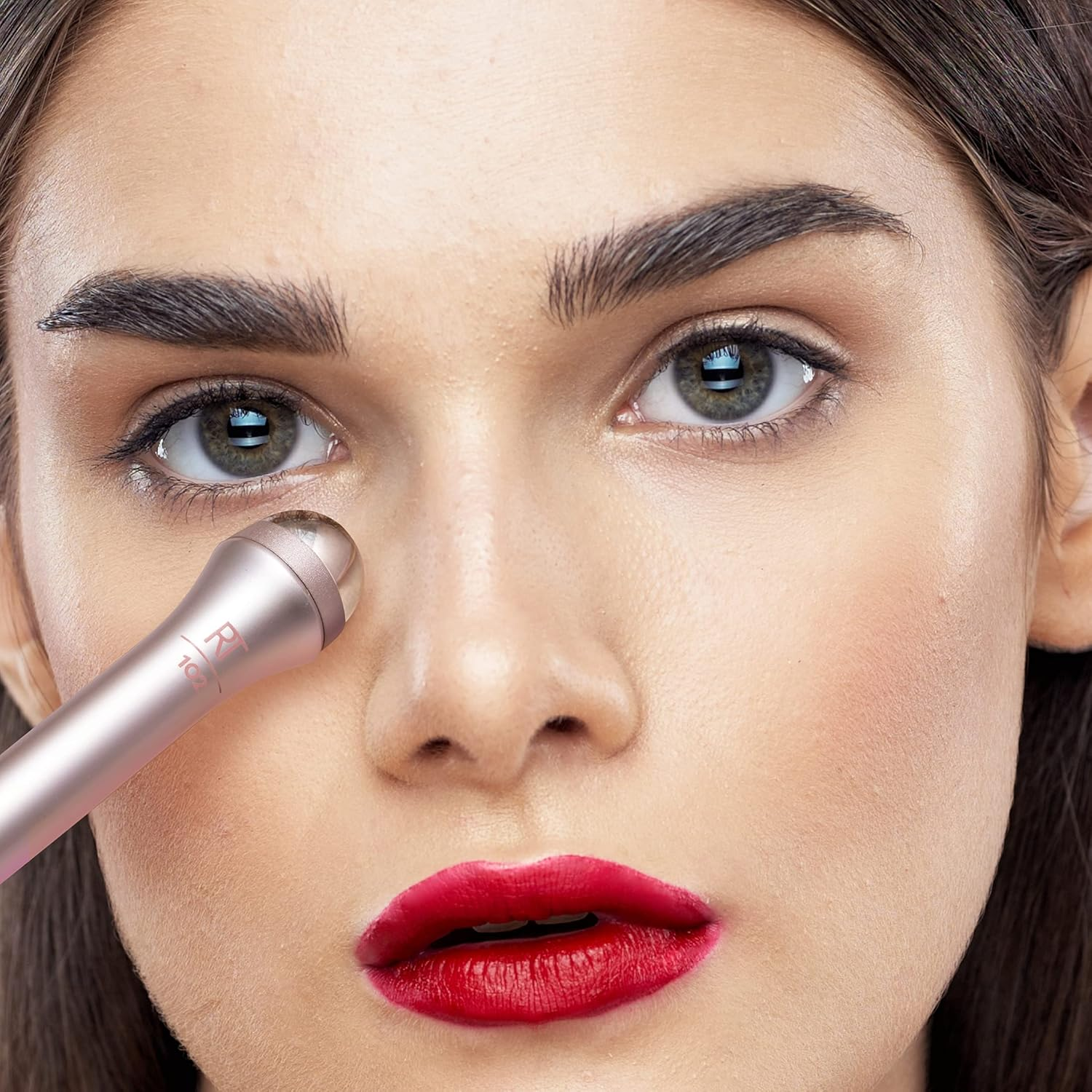 Real Techniques Limited Edition Me Time Makeup Brush and Skin Care Set, 6 Piece Holiday Gift Set, Pink, (4208)