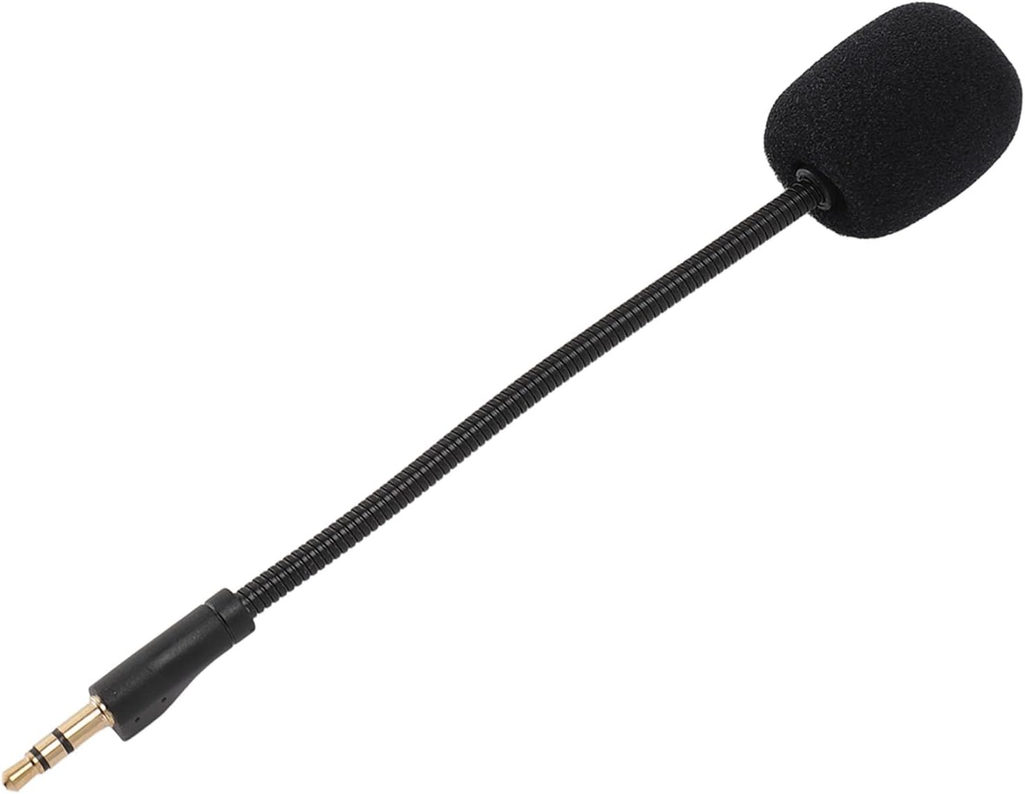 Replacement Game Mic Fits for G PRO X, Wireless Gaming Headsets 3.5Mm Gold Plated Jack Noise Cancelling Gaming Microphone, Microphone Boom for G Pro image number 6