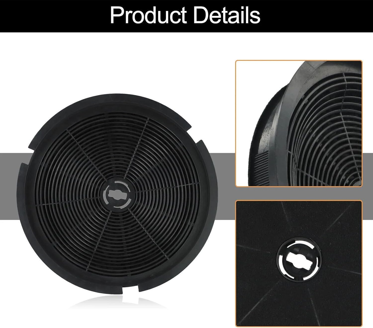 Activated Carbon Filters Range Hood Filters Compatible with Wetinghouse and Chef Rangehoods image number 6